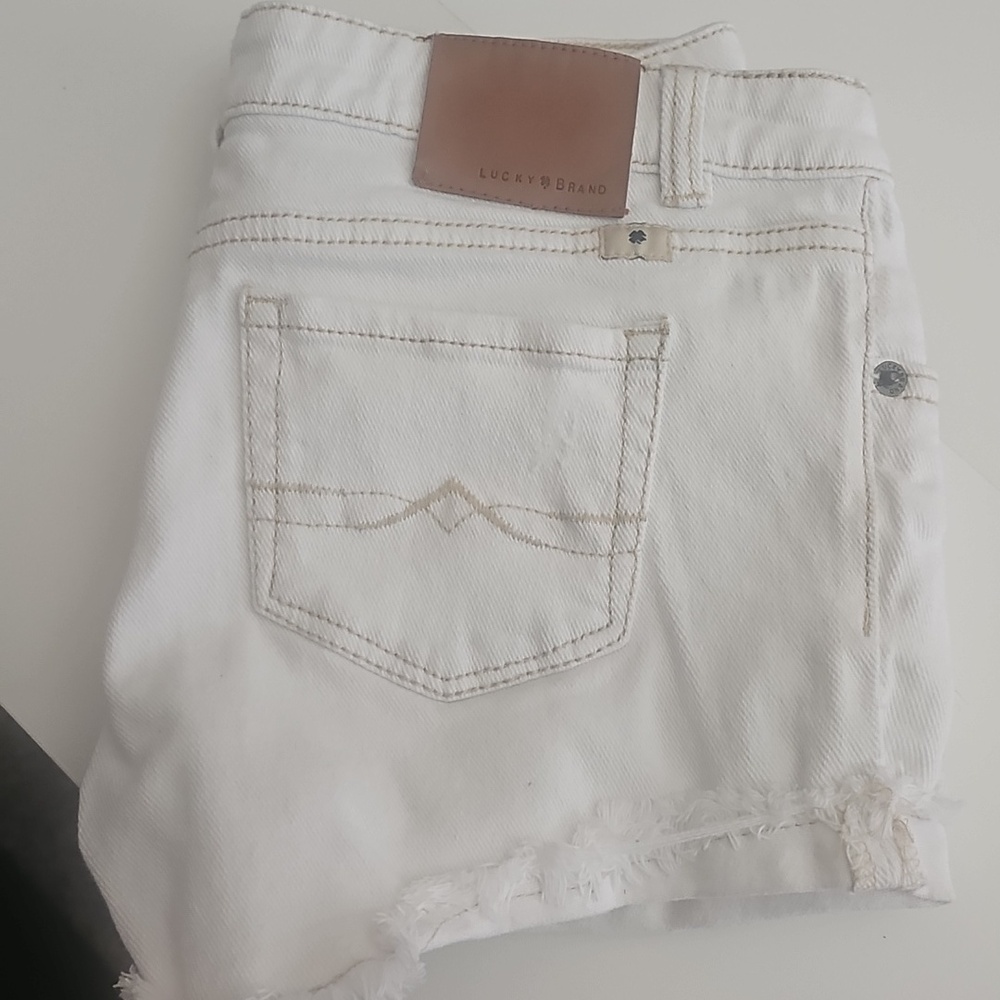 Lucky Brand Riley Short Distressed Short Girls Size 12